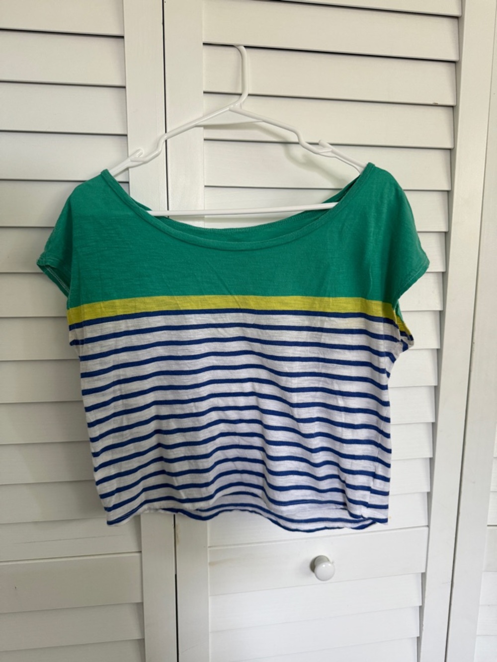 American Eagle Outfitters Teal Knit Top